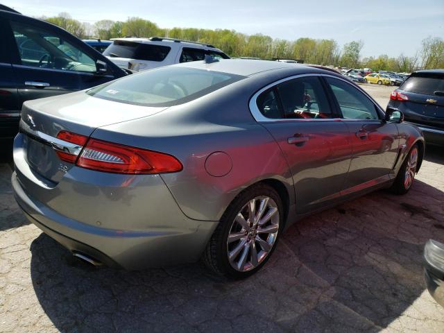 SAJWJ0EF0D8S88602 - 2013 JAGUAR XF GRAY photo 3