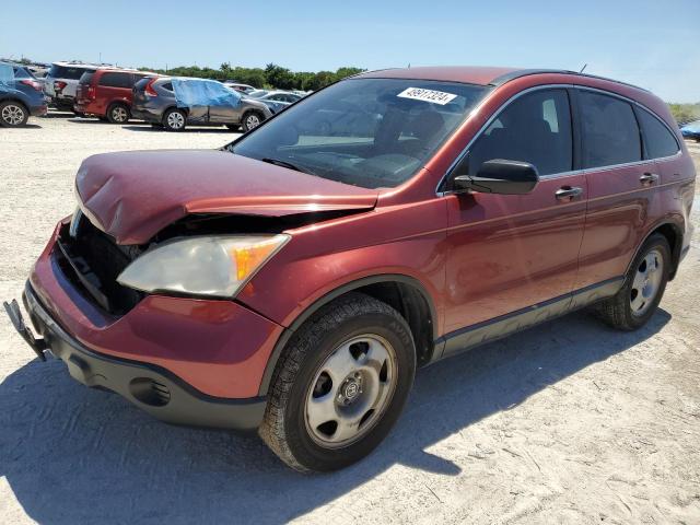 JHLRE48387C025822 - 2007 HONDA CR-V LX RED photo 1