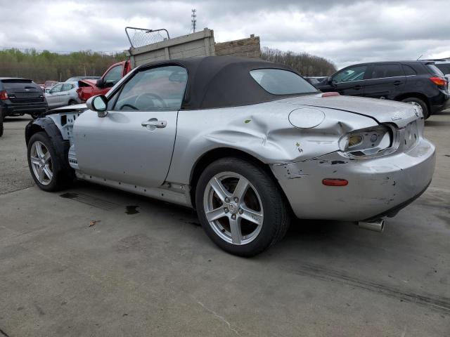 JM1NC25F560107348 - 2006 MAZDA MX-5 MIATA SILVER photo 2