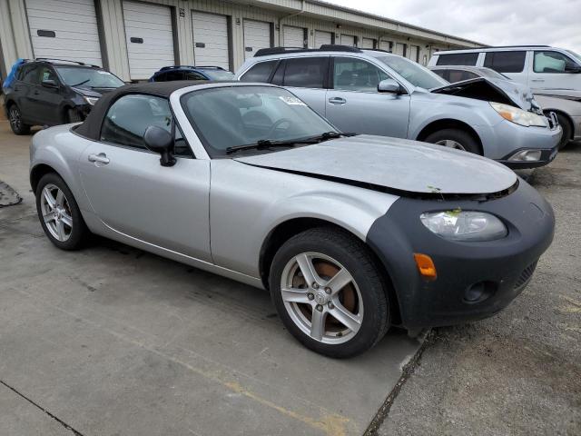 JM1NC25F560107348 - 2006 MAZDA MX-5 MIATA SILVER photo 4