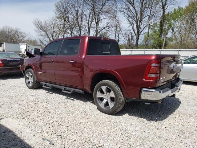 1C6SRFJT2LN197097 - 2020 RAM 1500 LARAMIE BURGUNDY photo 2