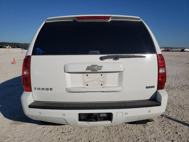 1GNUKBE01AR194767 - 2010 CHEVROLET TAHOE K1500 LT WHITE photo 6