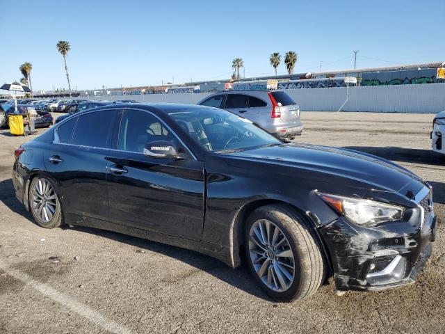 JN1EV7BP8NM310412 - 2022 INFINITI Q50 LUXE BLACK photo 4