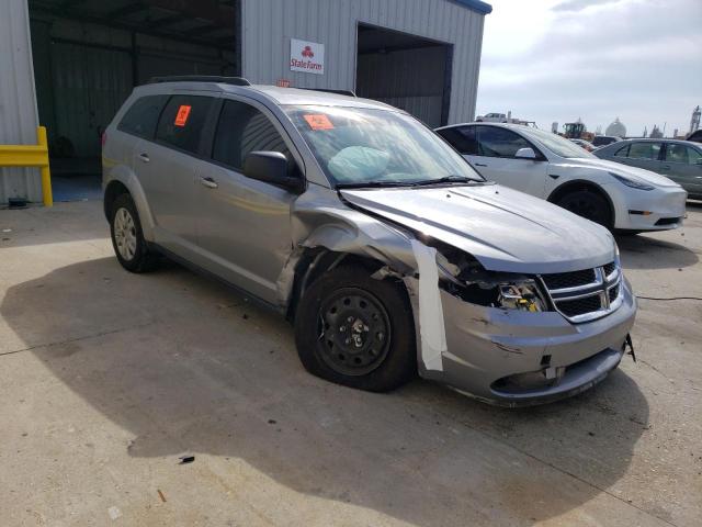 3C4PDCAB8LT207120 - 2020 DODGE JOURNEY SE SILVER photo 4