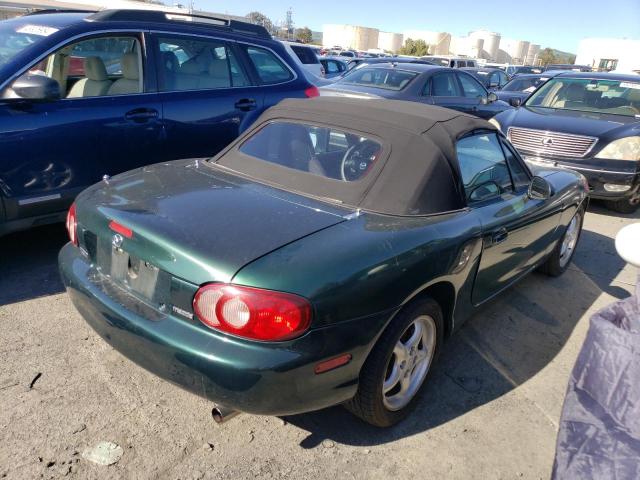 JM1NB353810206947 - 2001 MAZDA MX-5 MIATA BASE GREEN photo 3