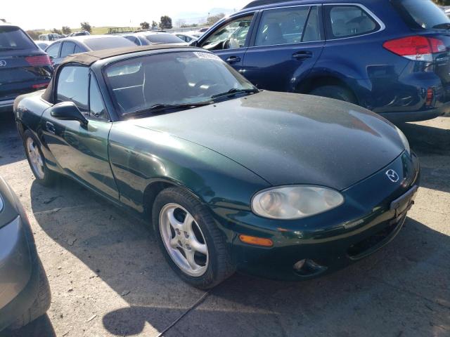 JM1NB353810206947 - 2001 MAZDA MX-5 MIATA BASE GREEN photo 4