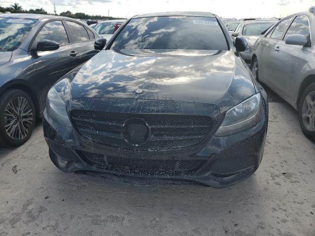 55SWF4JB4FU055270 - 2015 MERCEDES-BENZ C300 300 BLACK photo 5