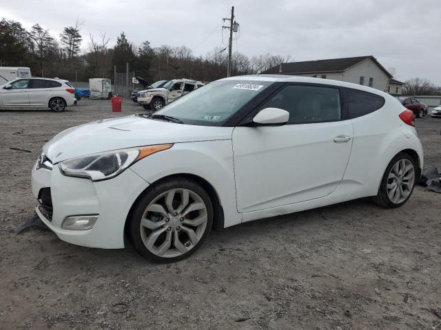 KMHTC6AD5DU139494 - 2013 HYUNDAI VELOSTER WHITE photo 1