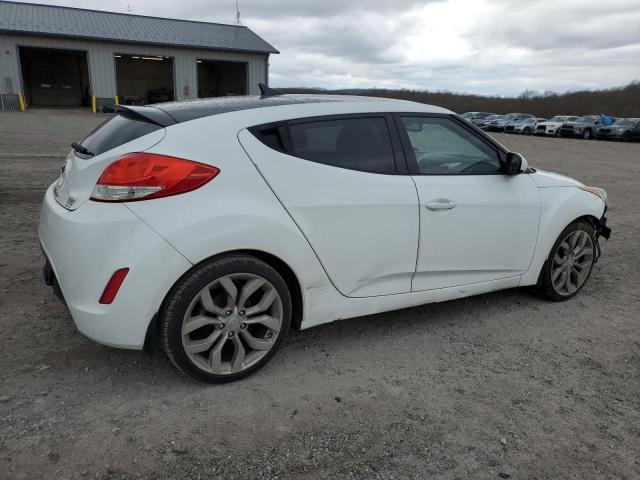 KMHTC6AD5DU139494 - 2013 HYUNDAI VELOSTER WHITE photo 3