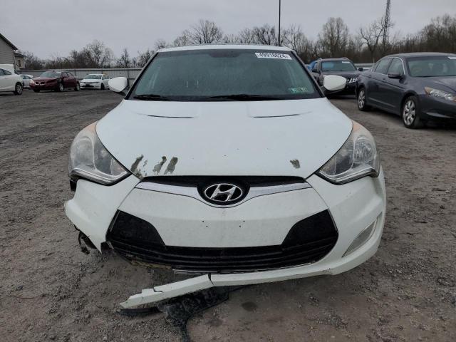 KMHTC6AD5DU139494 - 2013 HYUNDAI VELOSTER WHITE photo 5