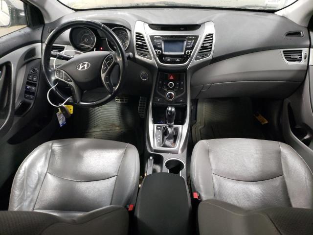 KMHDH4AH7EU173855 - 2014 HYUNDAI ELANTRA SE GRAY photo 8