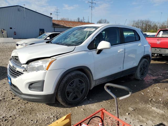 KL7CJKSB7GB759566 - 2016 CHEVROLET TRAX LS WHITE photo 1