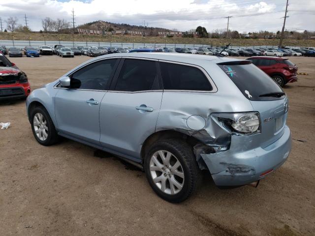 JM3ER293180196747 - 2008 MAZDA CX-7 BLUE photo 2