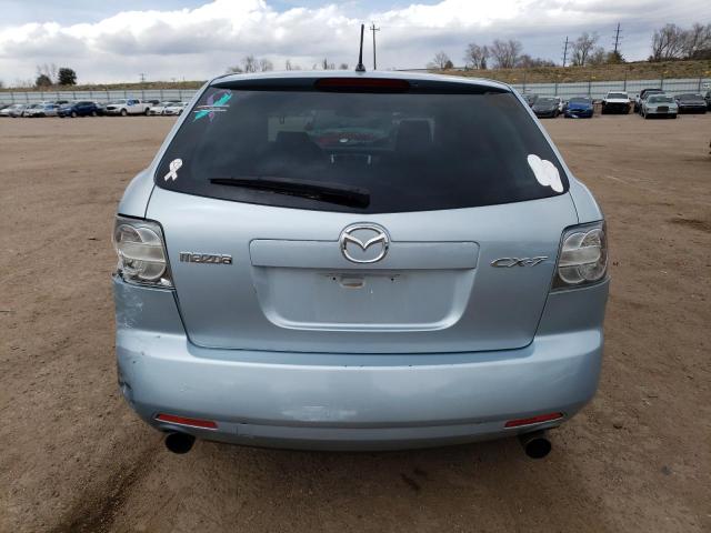 JM3ER293180196747 - 2008 MAZDA CX-7 BLUE photo 6