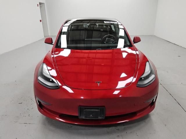 5YJ3E1EA8NF189530 - 2022 TESLA MODEL 3 RED photo 5