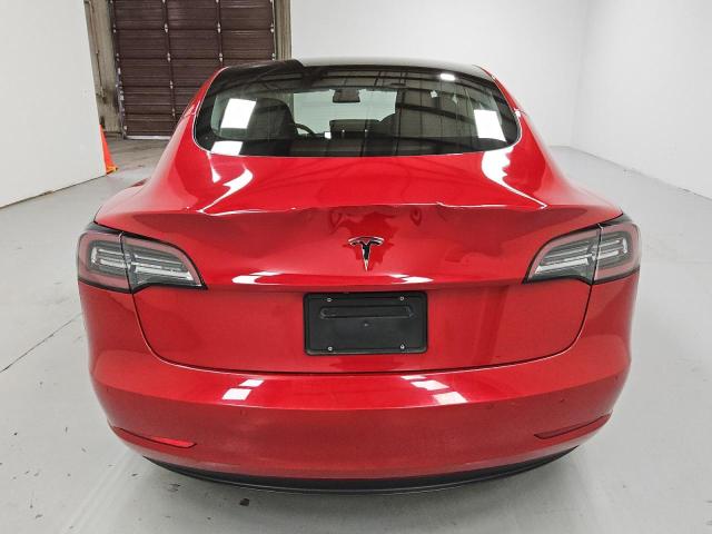 5YJ3E1EA8NF189530 - 2022 TESLA MODEL 3 RED photo 6