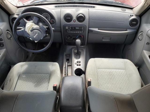 1J4GK48K17W551271 - 2007 JEEP LIBERTY SPORT წითელი ფოტო 8