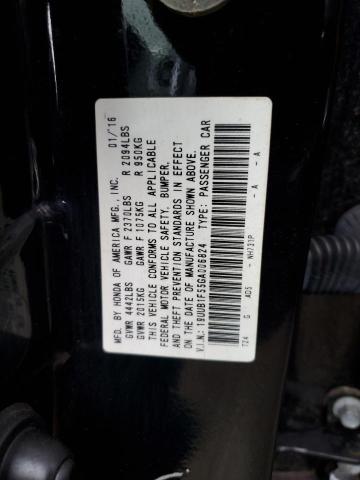 19UUB1F55GA006824 - 2016 ACURA TLX TECH BLACK photo 12