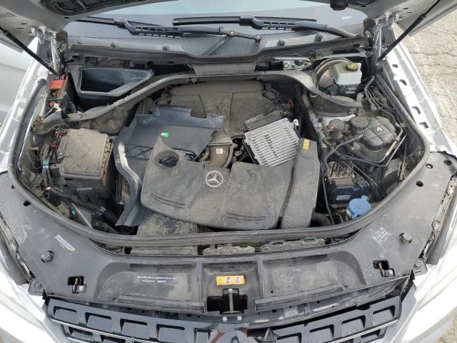 4JGDA5HB2EA382143 - 2014 MERCEDES-BENZ ML 350 4MATIC SILVER photo 12