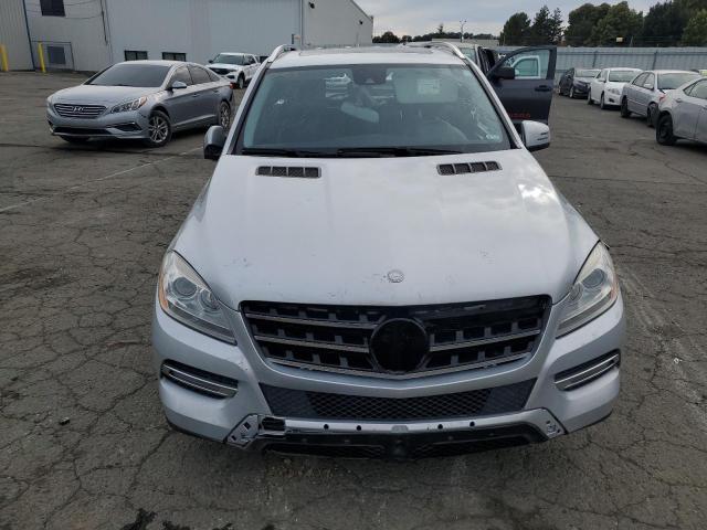 4JGDA5HB2EA382143 - 2014 MERCEDES-BENZ ML 350 4MATIC SILVER photo 5