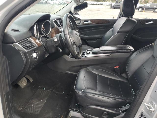 4JGDA5HB2EA382143 - 2014 MERCEDES-BENZ ML 350 4MATIC SILVER photo 7