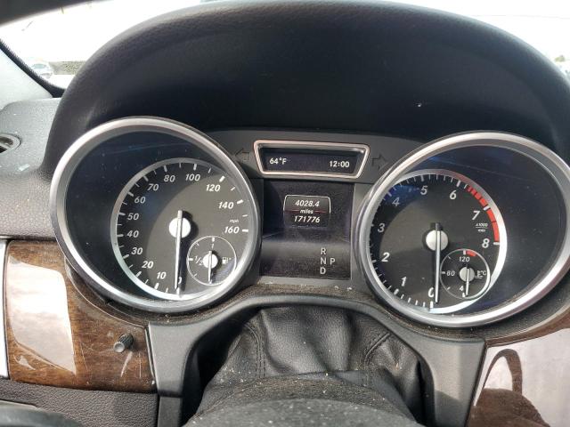 4JGDA5HB2EA382143 - 2014 MERCEDES-BENZ ML 350 4MATIC SILVER photo 9