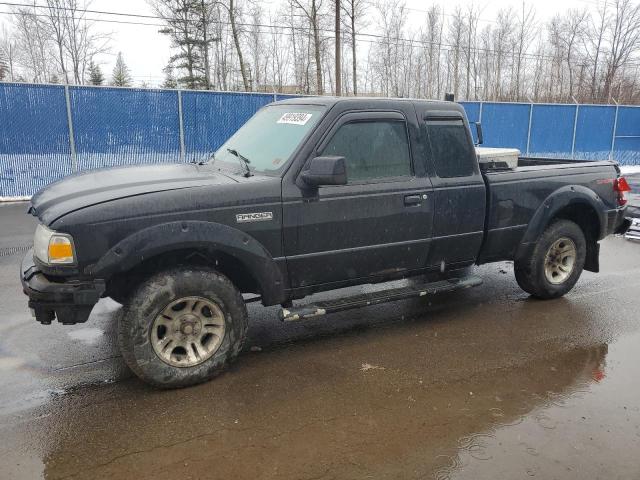 1FTYR44U37PA28700 - 2007 FORD RANGER SUPER CAB BLACK photo 1