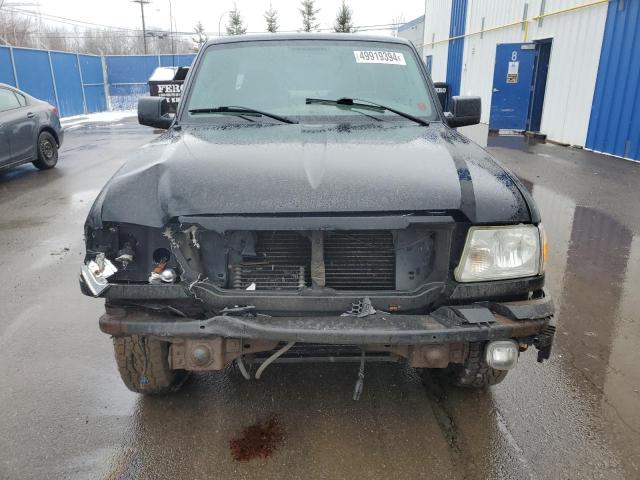 1FTYR44U37PA28700 - 2007 FORD RANGER SUPER CAB BLACK photo 5