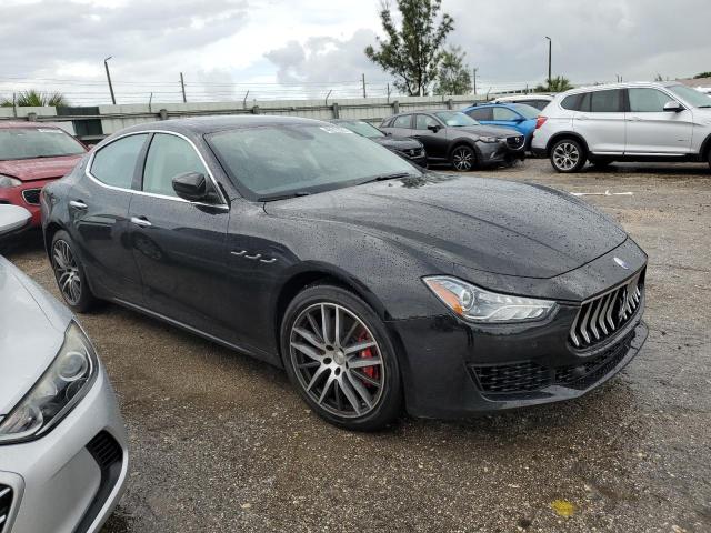 ZAM57XSAXJ1298595 - 2018 MASERATI GHIBLI BLACK photo 4