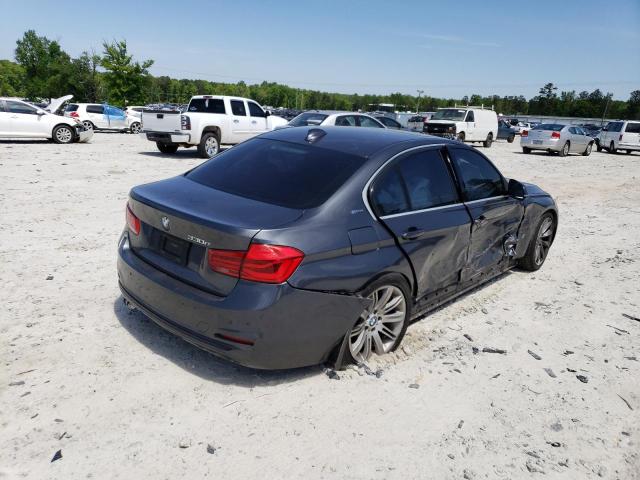 WBA8E1C38HA029247 - 2017 BMW 330E GRAY photo 3