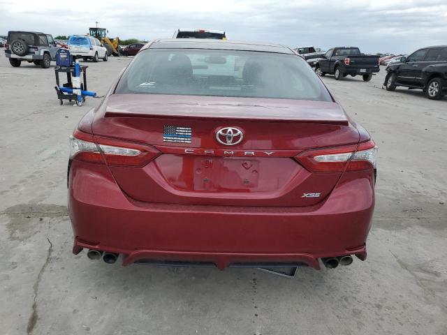 4T1B61HK2JU568792 - 2018 TOYOTA CAMRY XSE BURGUNDY photo 6