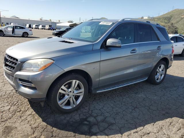 4JGDA5HB8CA054819 - 2012 MERCEDES-BENZ ML 350 4MATIC SILVER photo 1