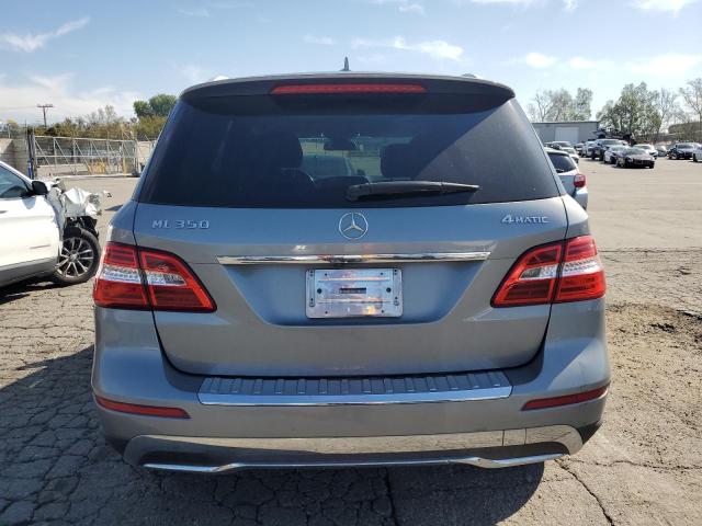4JGDA5HB8CA054819 - 2012 MERCEDES-BENZ ML 350 4MATIC SILVER photo 6