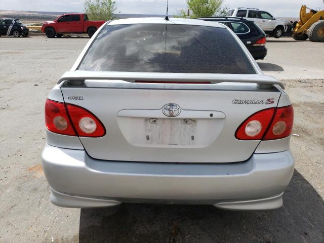 1NXBR32E35Z480927 - 2005 TOYOTA COROLLA CE SILVER photo 6