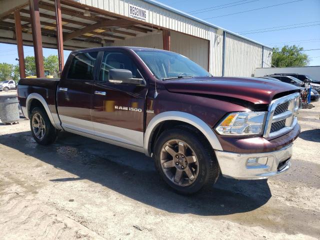 1C6RD6NT7CS224397 - 2012 DODGE RAM 1500 LARAMIE BURGUNDY photo 4