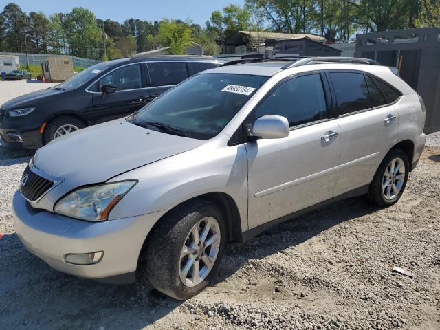 2T2GK31U99C081011 - 2009 LEXUS RX 350 SILVER photo 1