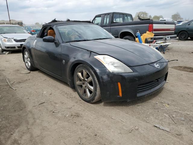 JN1AZ36A05M754921 - 2005 NISSAN 350Z ROADSTER BLACK photo 4