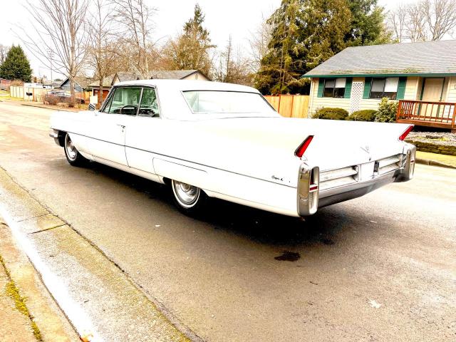 63J078279 - 1963 CADILLAC COUPE DEVI WHITE photo 3