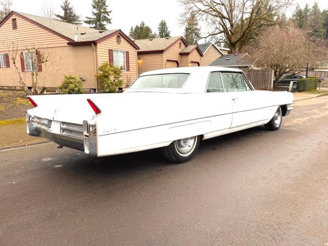 63J078279 - 1963 CADILLAC COUPE DEVI WHITE photo 4