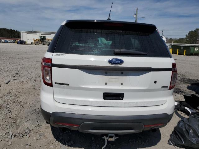 1FM5K8AR3FGB61188 - 2015 FORD EXPLORER POLICE INTERCEPTOR 白色 照片 6