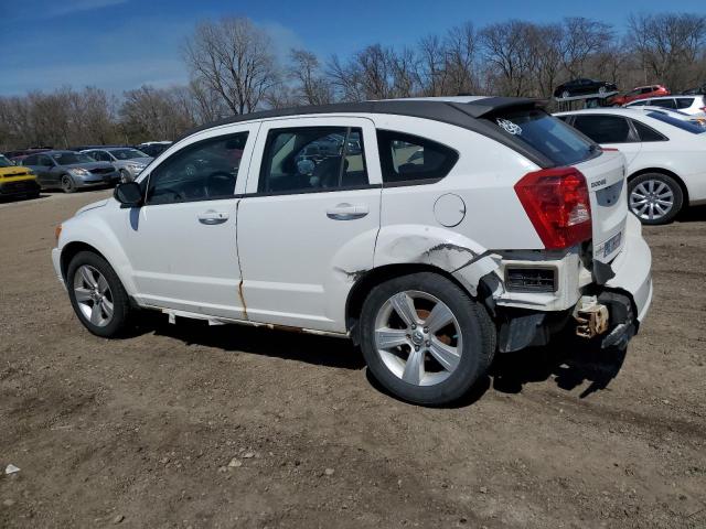 1B3CB3HA2BD255011 - 2011 DODGE CALIBER MAINSTREET WHITE photo 2