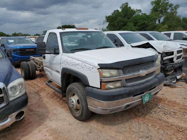 1GBJC34U04E215000 - 2004 CHEVROLET SILVERADO C3500 WHITE photo 1