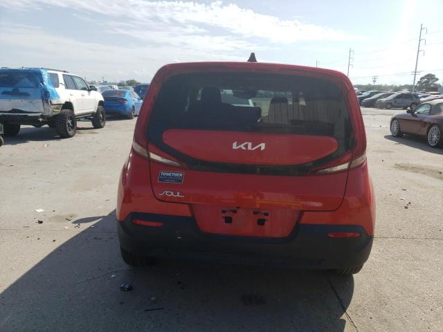 KNDJ23AU6N7161825 - 2022 KIA SOUL LX RED photo 6