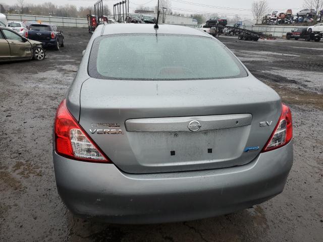 3N1CN7APXCL892416 - 2012 NISSAN VERSA S GRAY photo 6