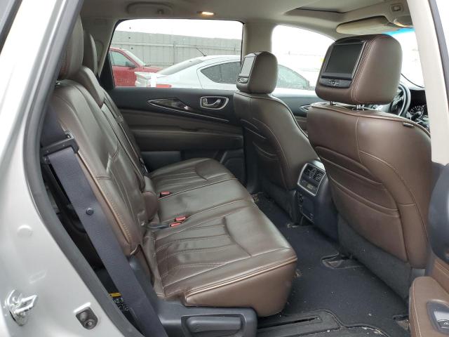 5N1CL0MMXEC540670 - 2014 INFINITI QX60 HYBRID SILVER photo 11