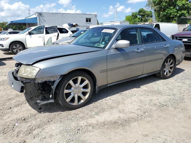 JNKAY41E04M400362 - 2004 INFINITI M45 SILVER photo 1