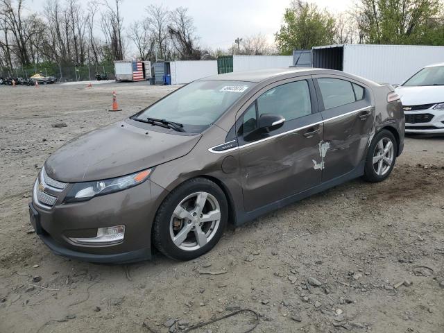 1G1RF6E45EU152529 - 2014 CHEVROLET VOLT BROWN photo 1