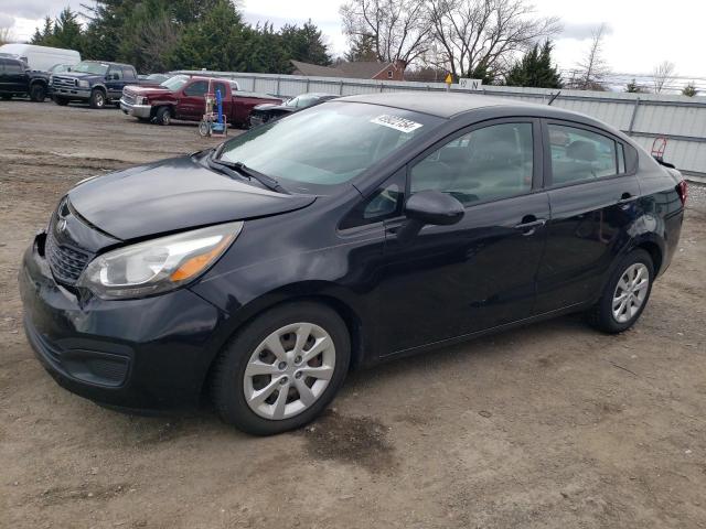 KNADM4A34F6466572 - 2015 KIA RIO LX BLACK photo 1