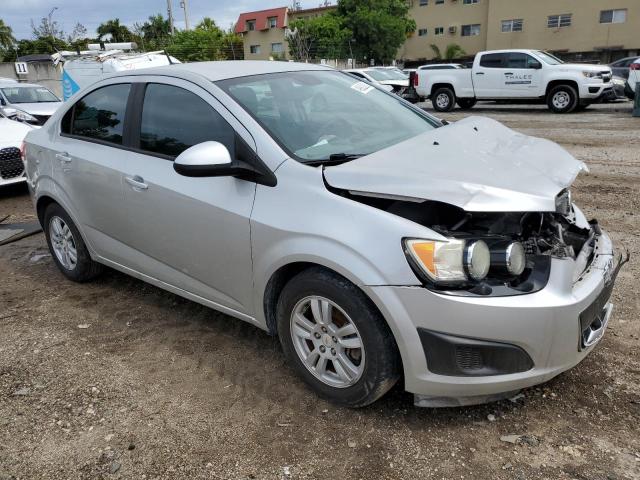 1G1JA5SHXC4103868 - 2012 CHEVROLET SONIC LS 银色 照片 4