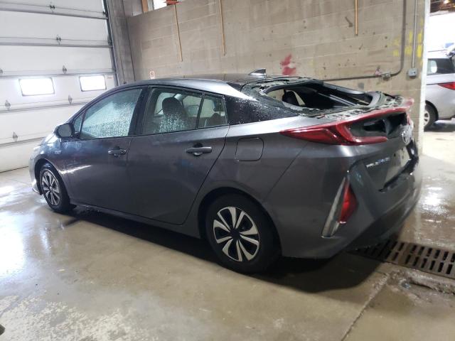 JTDKARFP9H3003195 - 2017 TOYOTA PRIUS PRIM ნაცრისფერი ფოტო 2